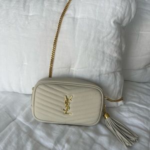 Mini Cream Yves Saint Laurent Bag